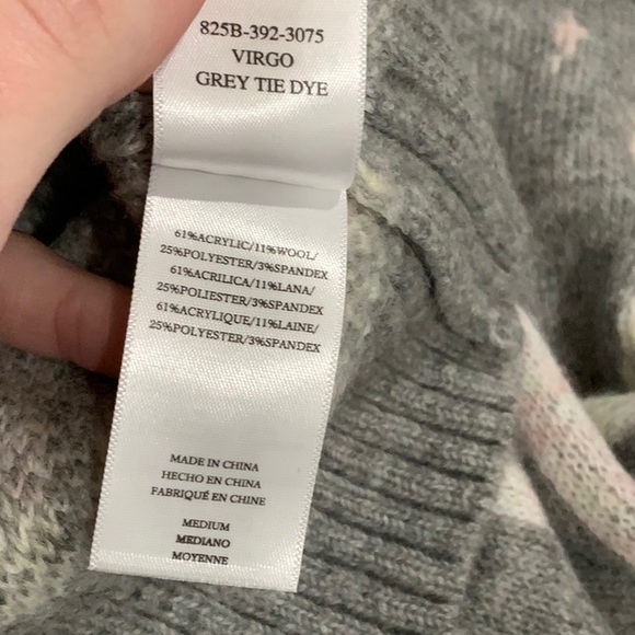 Rails Virgo Grey Tie Dye Sweater A2 - Picture 11 of 12